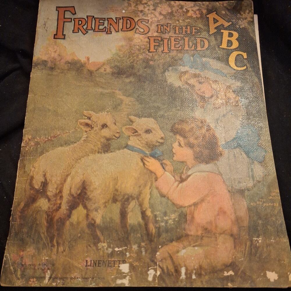 Friends in the Field ABC (Sam Gabriel & Sons) Linenette